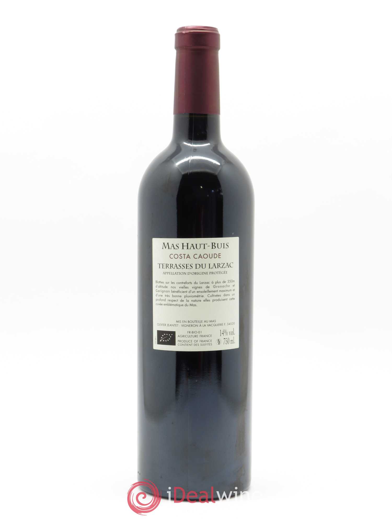 Coteaux du Languedoc - Terrasses du Larzac Costa Caoude Domaine Mas Haut Buis  2018 - Lot de 1 Bouteille