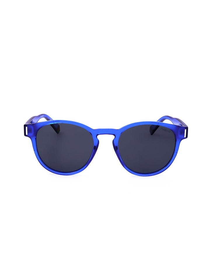 Polaroid Unisex-Sonnenbrille in Blau/ Dunkelblau günstig kaufen 51