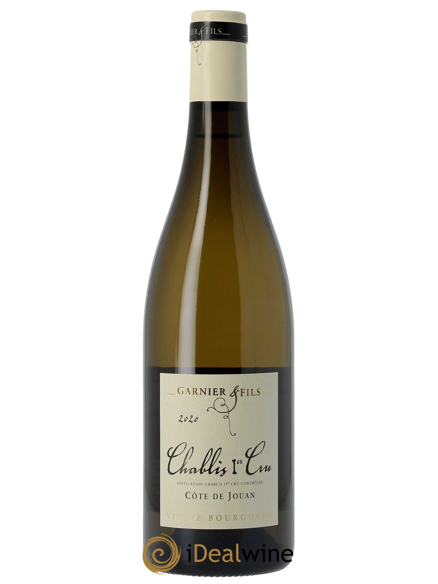 Chablis 1er Cru Côte de Jouan Garnier & Fils  2020 - Lot de 1 Bouteille