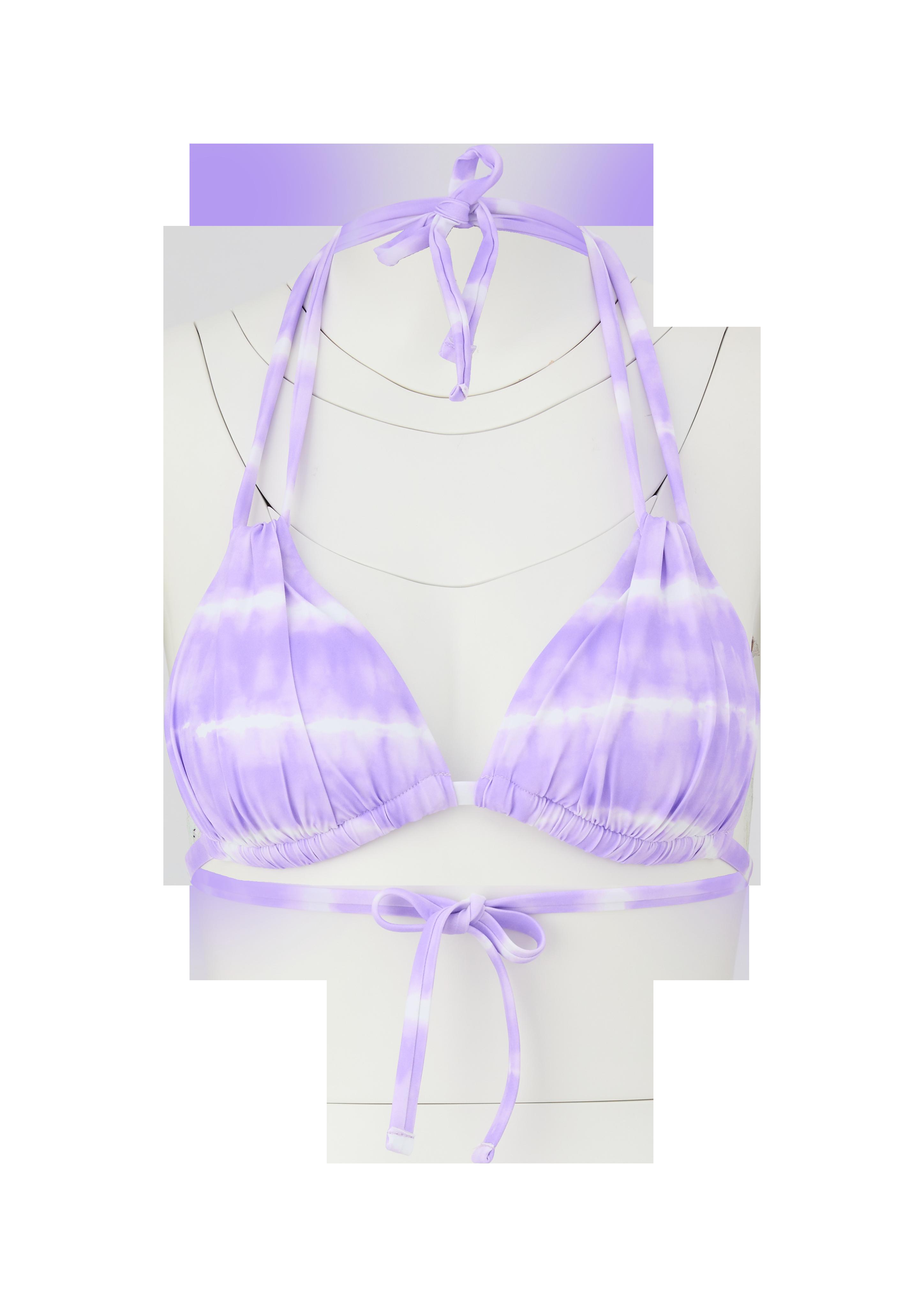Triangel Bikini-Top mit Batik-Muster  6008482-46A3