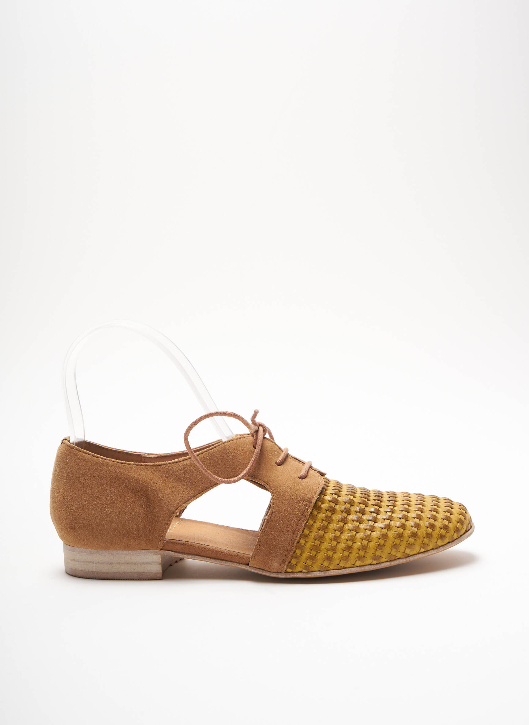 Emilie Karston Derby Femme couleur jaune