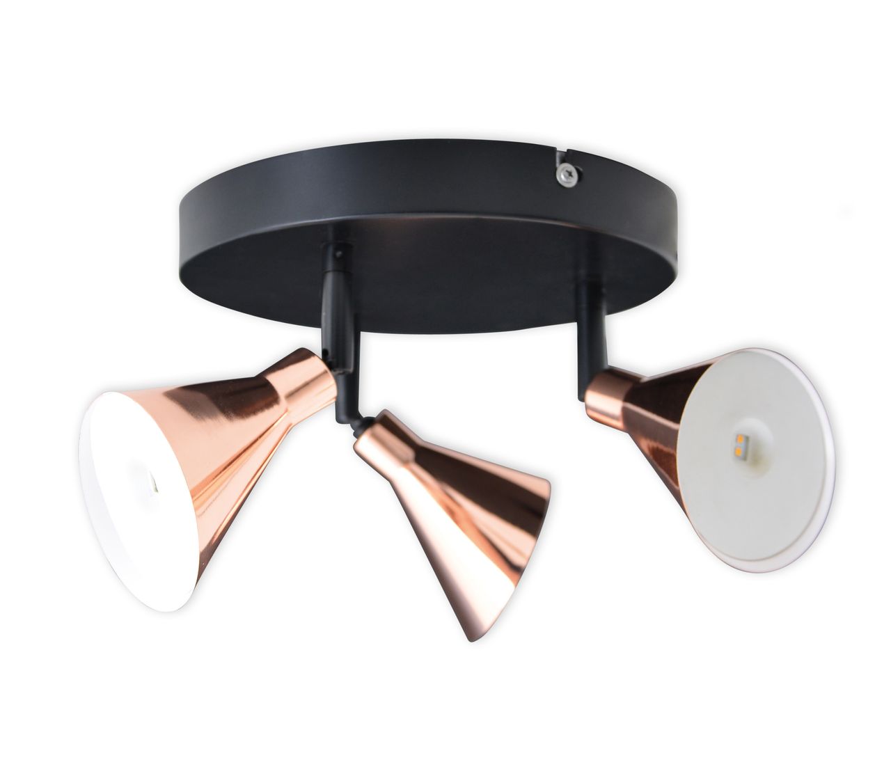 Näve Leuchten 3er LED-Wand-u. Deckenspot 