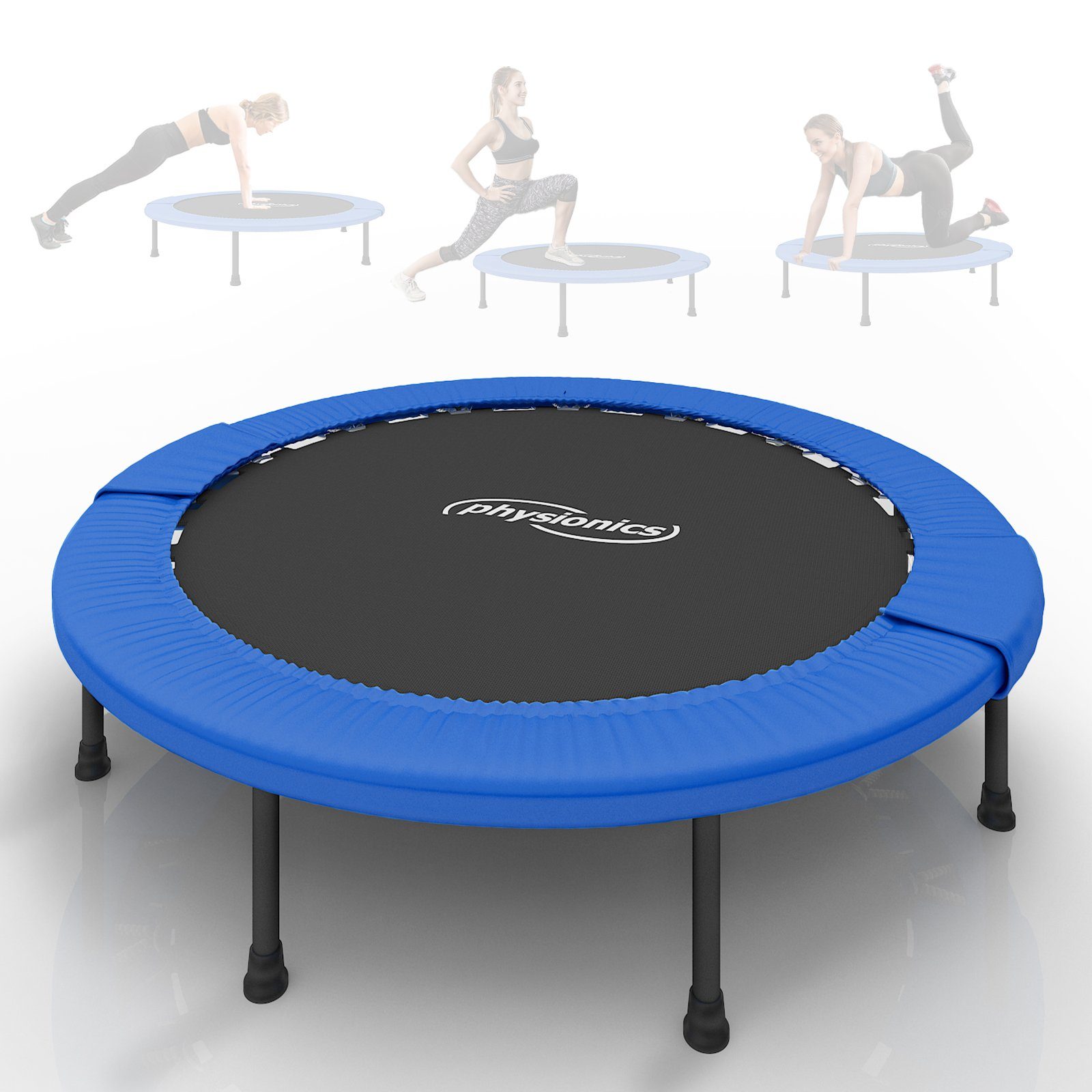 Physionics Fitnesstrampolin Fitness Trampolin - Durchmesser : 81cm/91cm/96cm/102cm/114cm/122cm