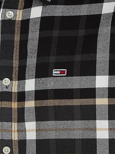 TOMMY-JEANS Herren Hemd Langarm
