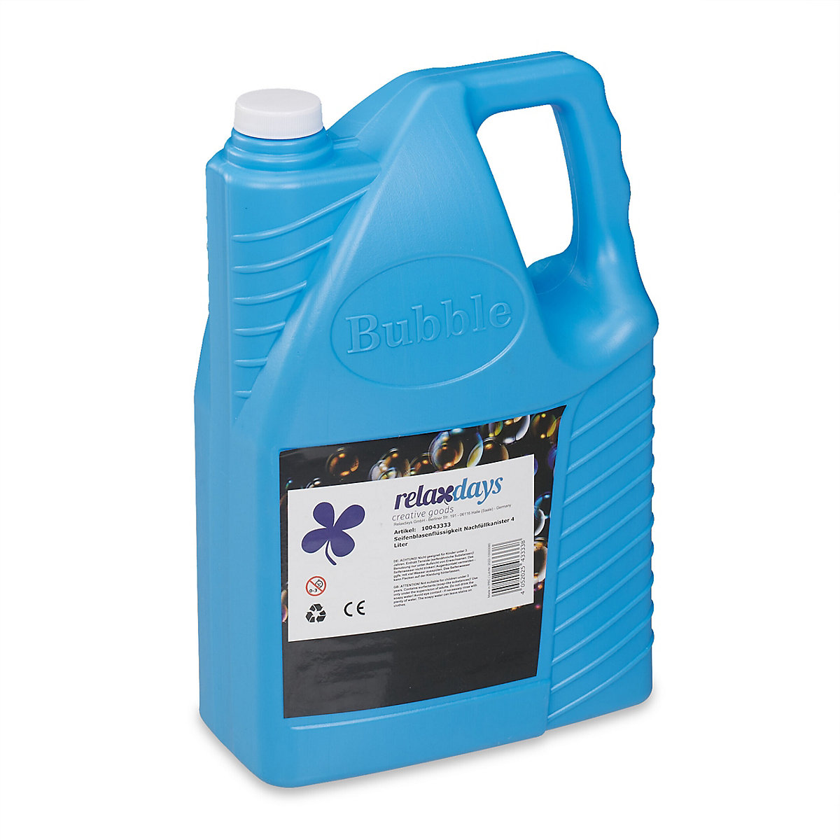 Seifenblasen Nachfüllkanister 4 Liter