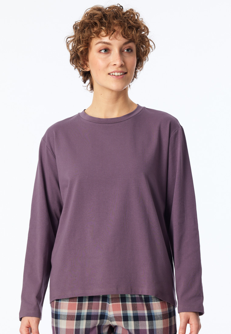 Shirt langarm rundhals malve - Mix+Relax