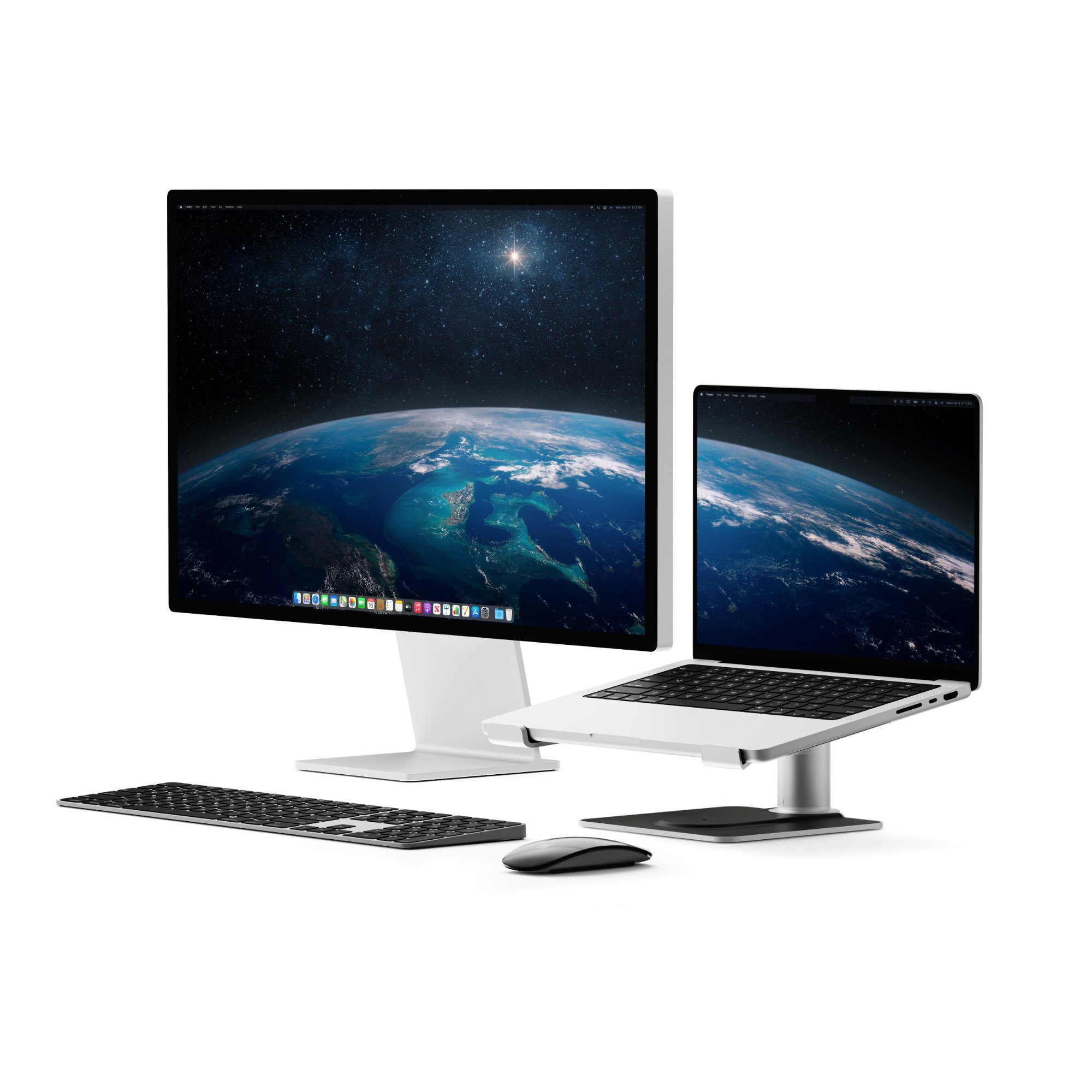 Twelve South HiRise Pro - Verstellbarer MacBook Ständer mit MagSafe Ladeschale Laptop-Ständer