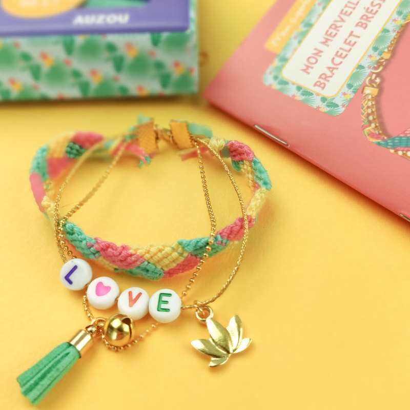 Coffret Mon merveilleux bracelet brésilien Edition 2022 - Auzou
