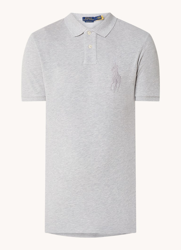 Polo Ralph Lauren, croială clasică, pique de bumbac cu logo brodat.