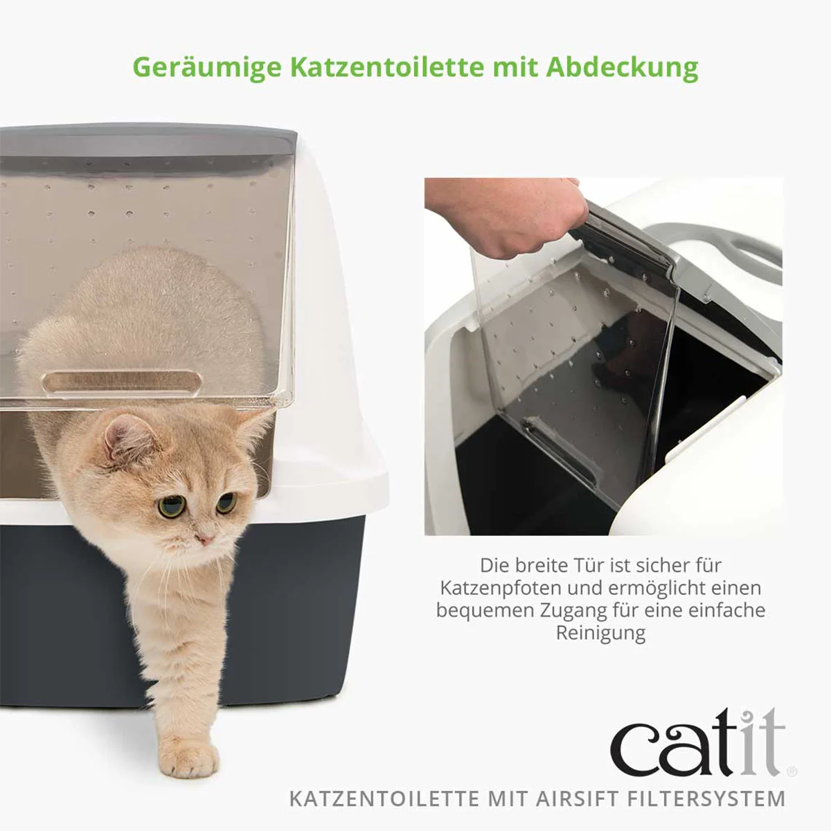 Catit Katzentoilette mit Dach Jumbo günstig kaufen