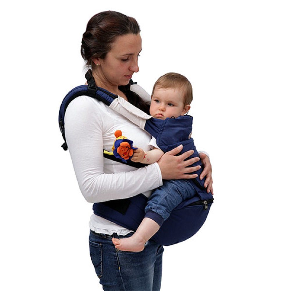 Moni Babytrage Babytrage Skyline, für Ihr Kind von 6 Monaten bis 3 Jahre, ergonomischer Sitz