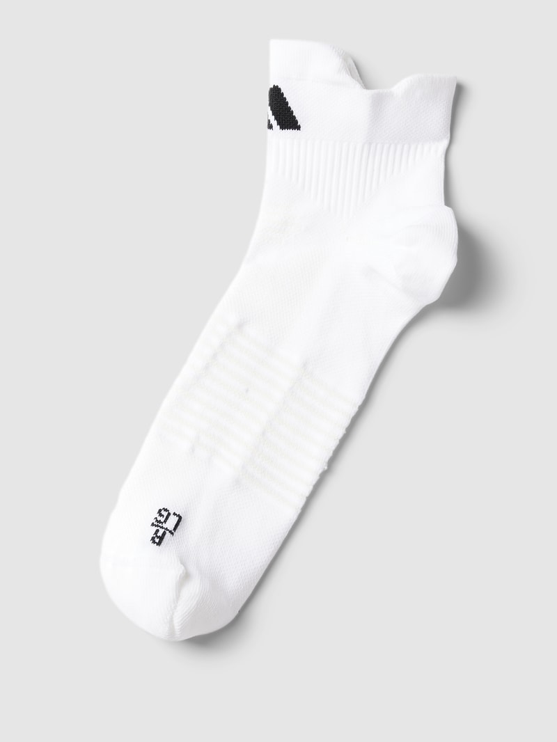 Socken mit Label-Stitching in weiß