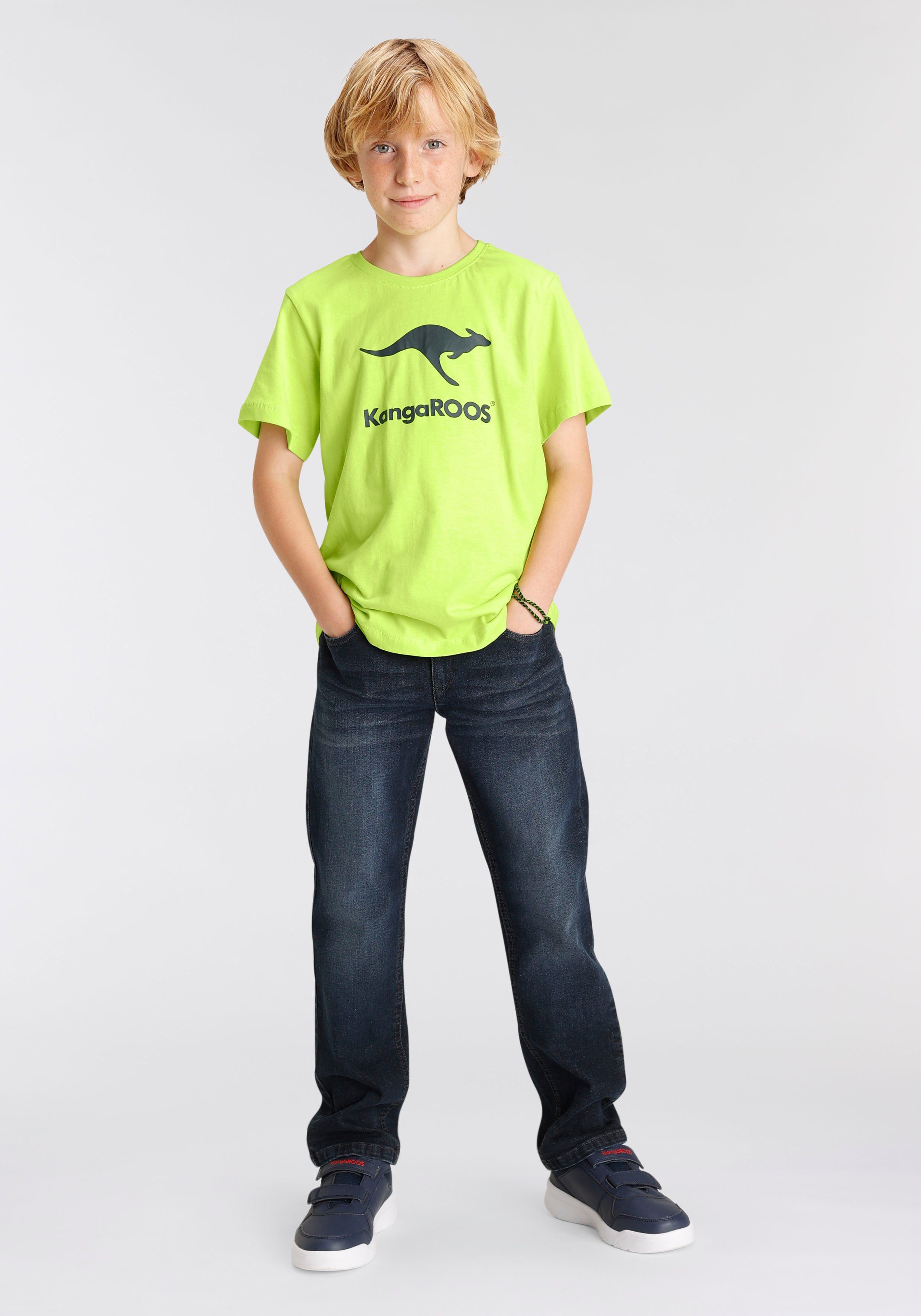 KangaROOS Stretch-Jeans, regular fit mit geradem Beinverlauf