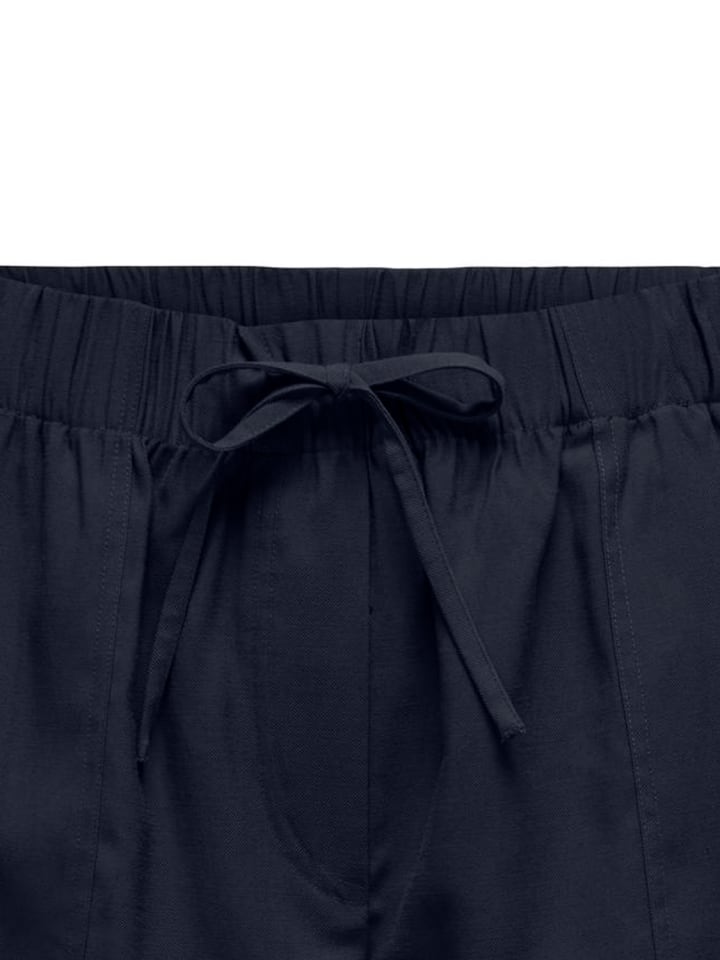 JACQUELINE de YONG Shorts elastische Taille Kordelzug Seitentaschen bequem in Navy günstig kaufen S