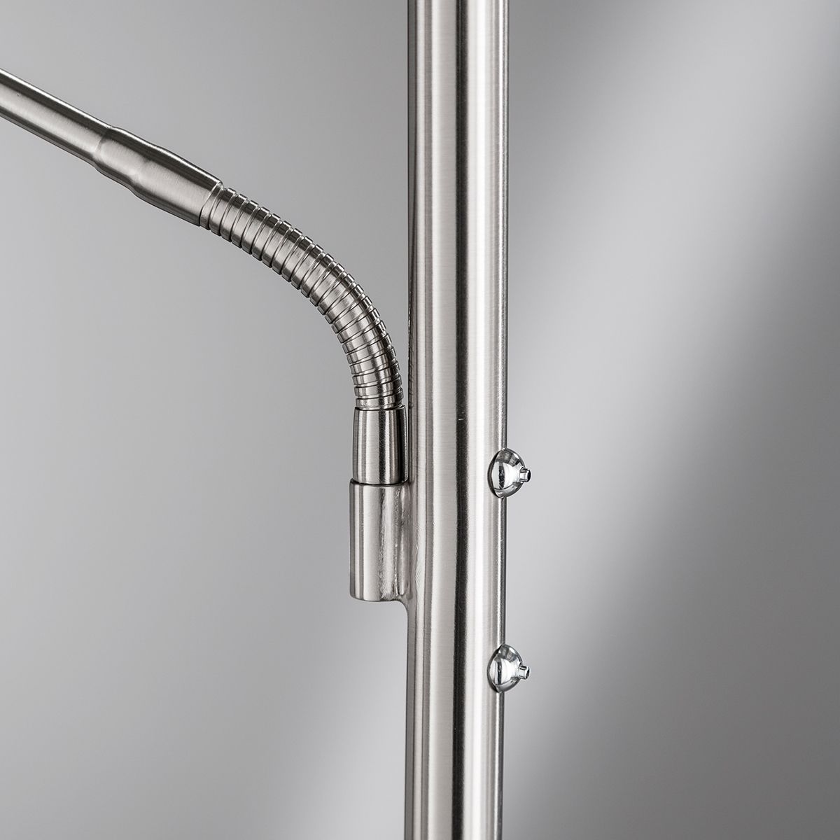 Fischer & Honsel 2-flg LED Fluter Dent-TW Nickel