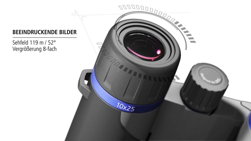 ZEISS Fernglas Terra ED Pocket 10x25