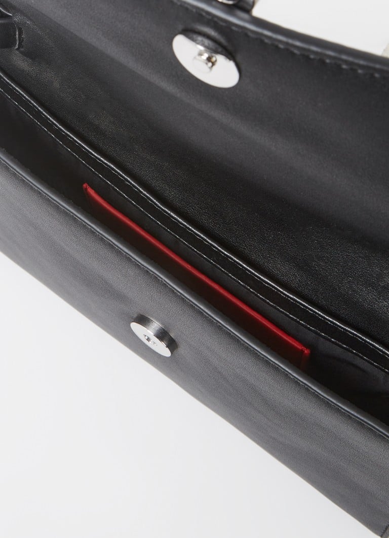 HUGO BOSS Mel clutch torbica s logotipom i odvojivim remenom za rame