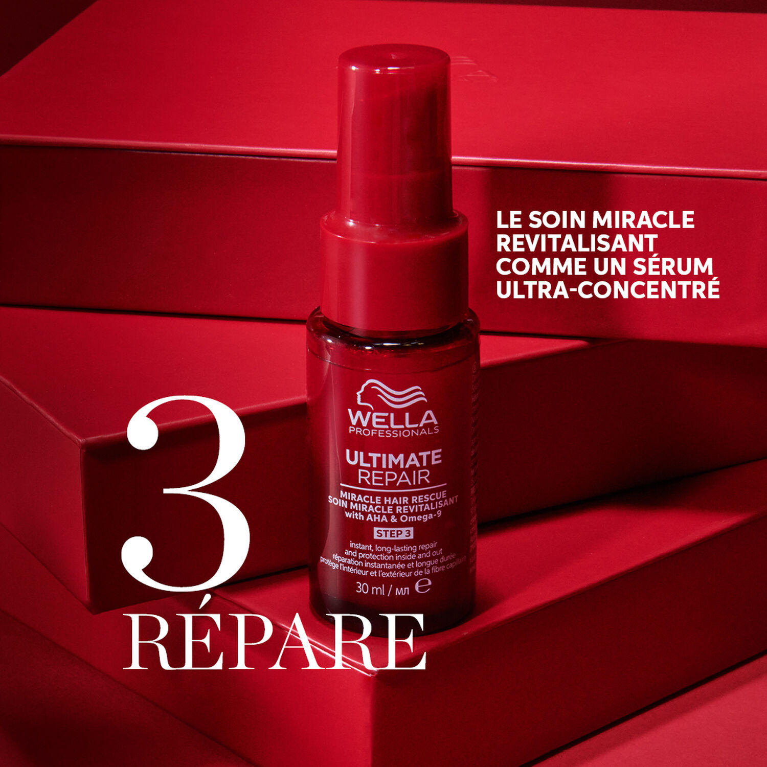 Wella Ultimate Repair Coffret Réparation Ultime pour cheveux abîmés - 3 Produits