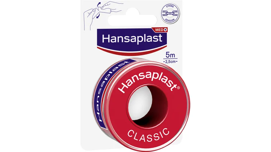 Hansaplast Fixierpflaster Classic 5mx2,5cm 5 m