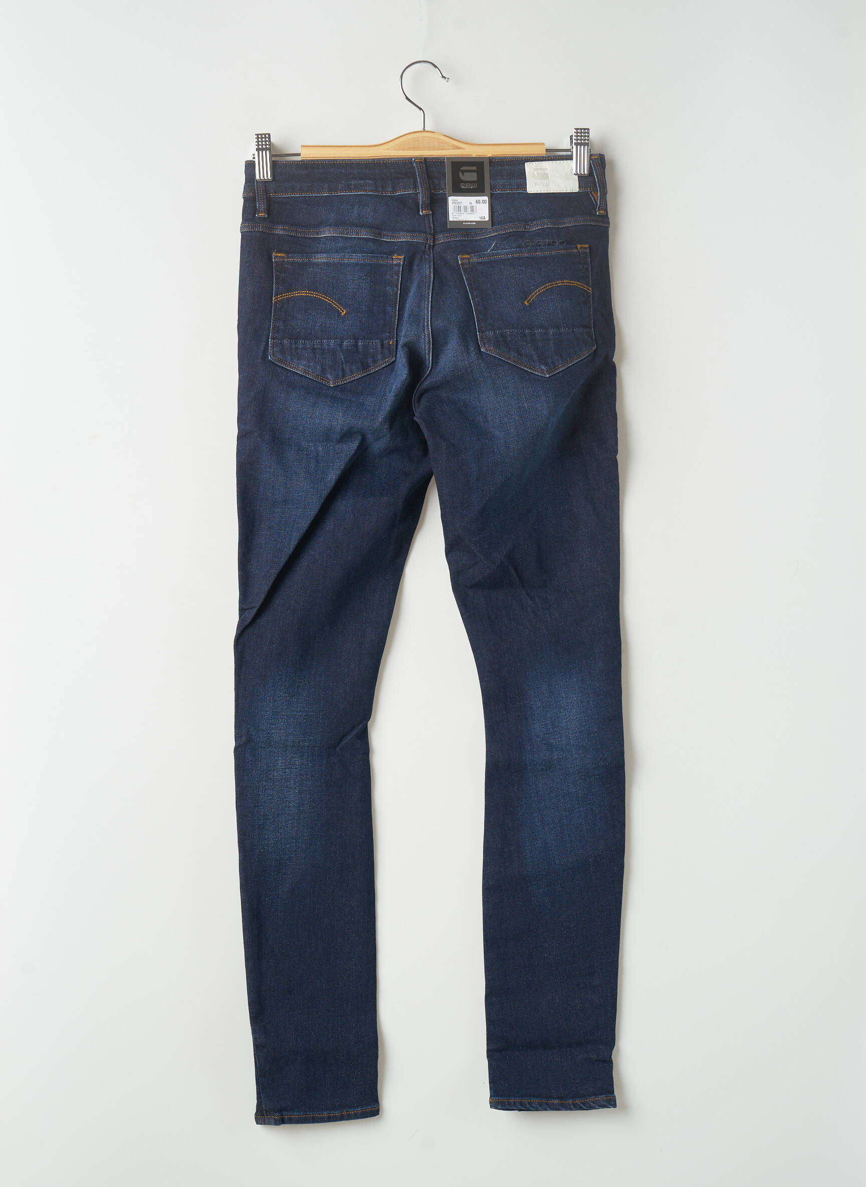 G Star Jeans Coupe Droite Fille couleur bleu