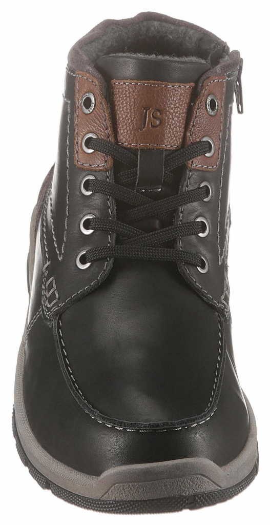 JOSEF SEIBEL Schnür-Stiefeletten schwarz