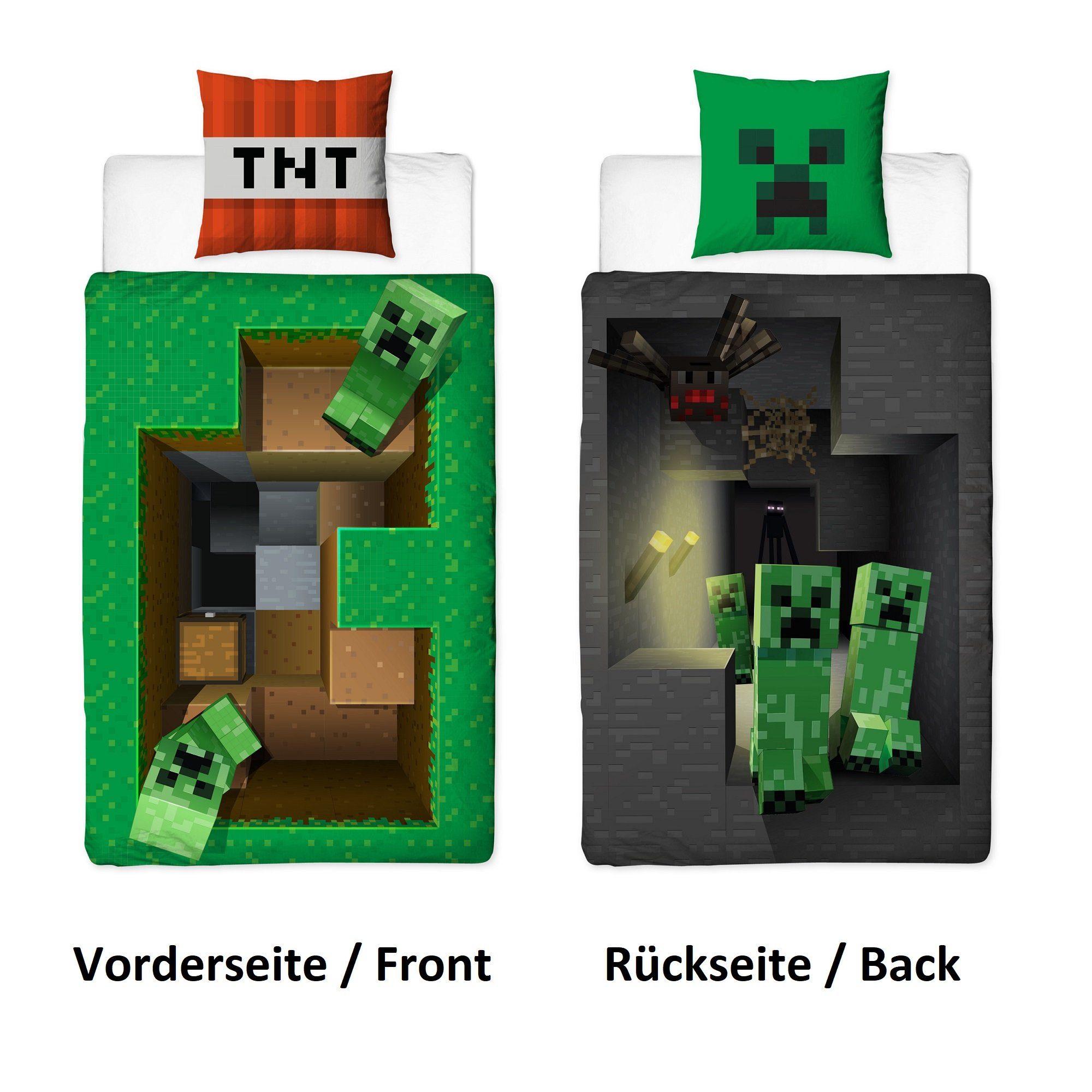 Kinderbettwäsche Minecraft 