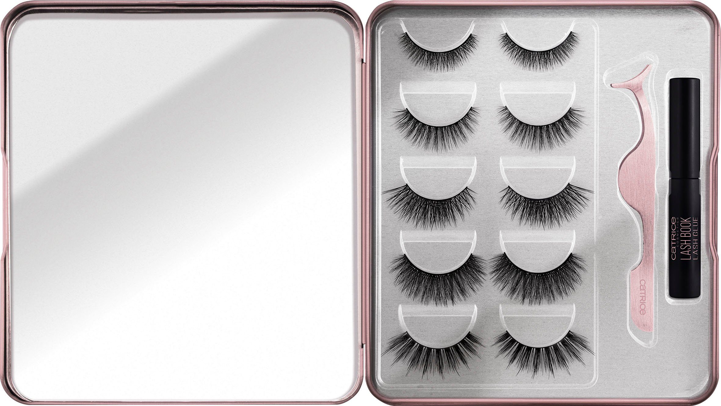 Catrice Bandwimpern Lash Book, 12 tlg.