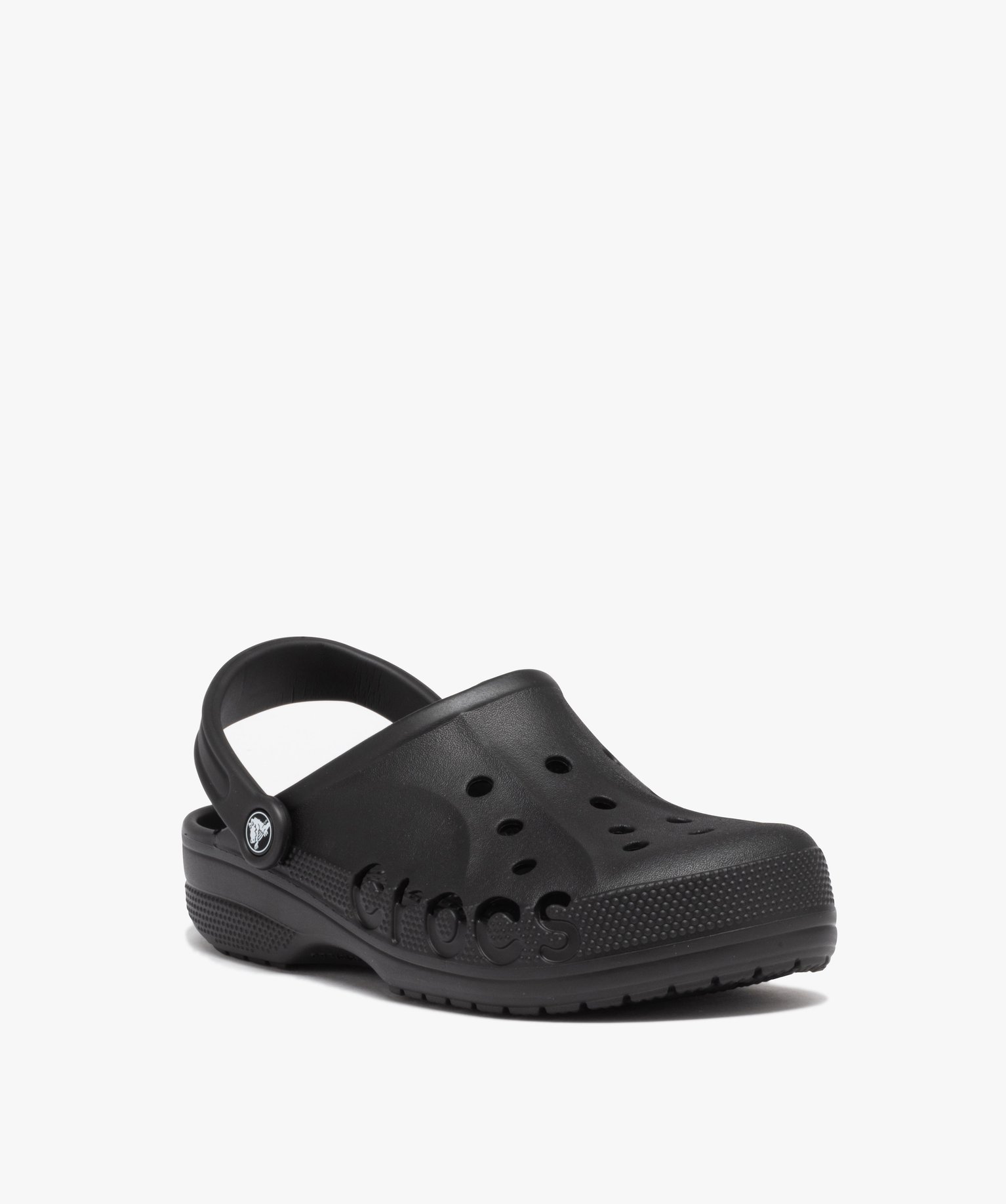 Sabots souples femme unis dessus perforé - Crocs noir | GEMO