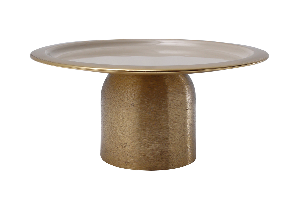 Kayoom Kuchenplatte Art Deco 325 Gold / Taupe