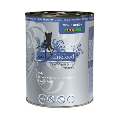 Sparpaket catz finefood Monoprotein zooplus 24 x 400 g