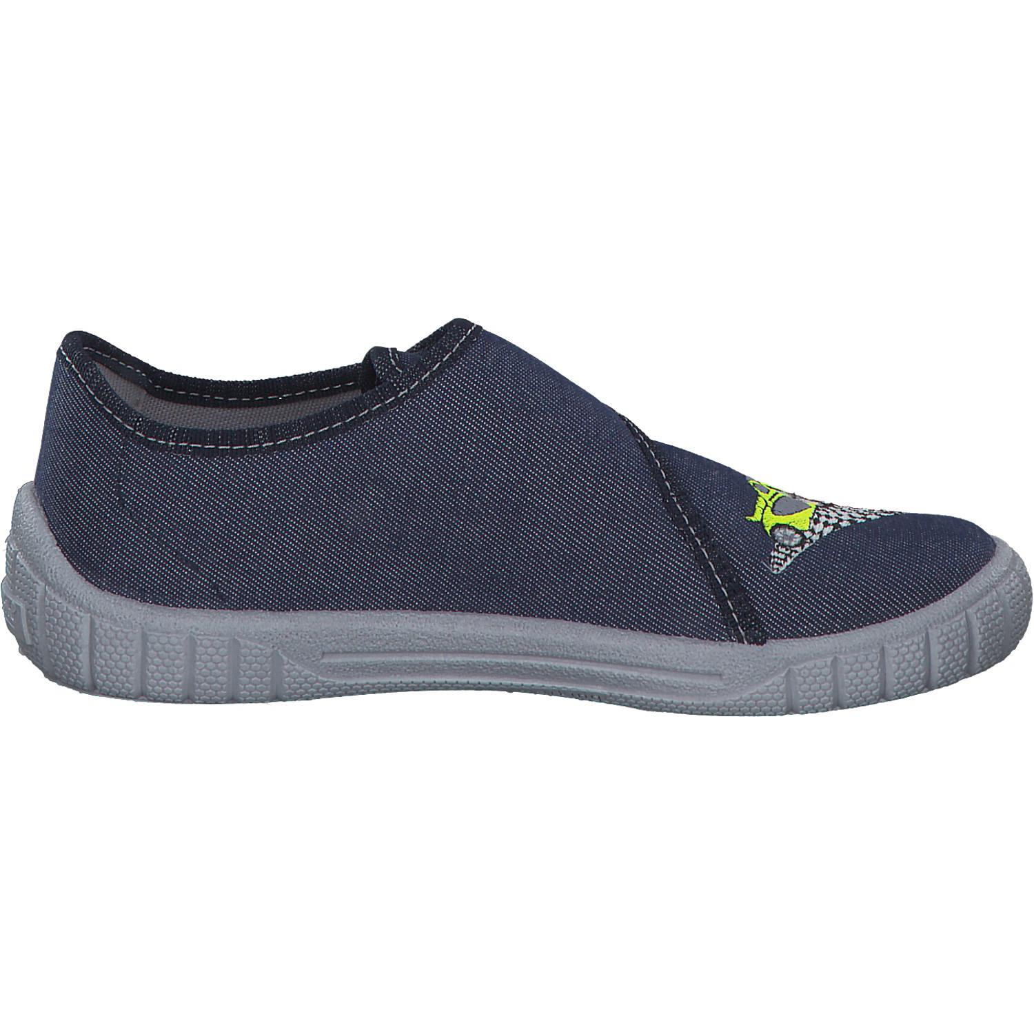 Superfit BILL 00271, Hausschuhe, Kinder, Blau (Auto)