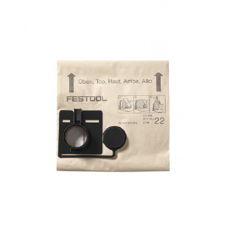 FESTOOL CT 33 Replacement Filter Bags 452971