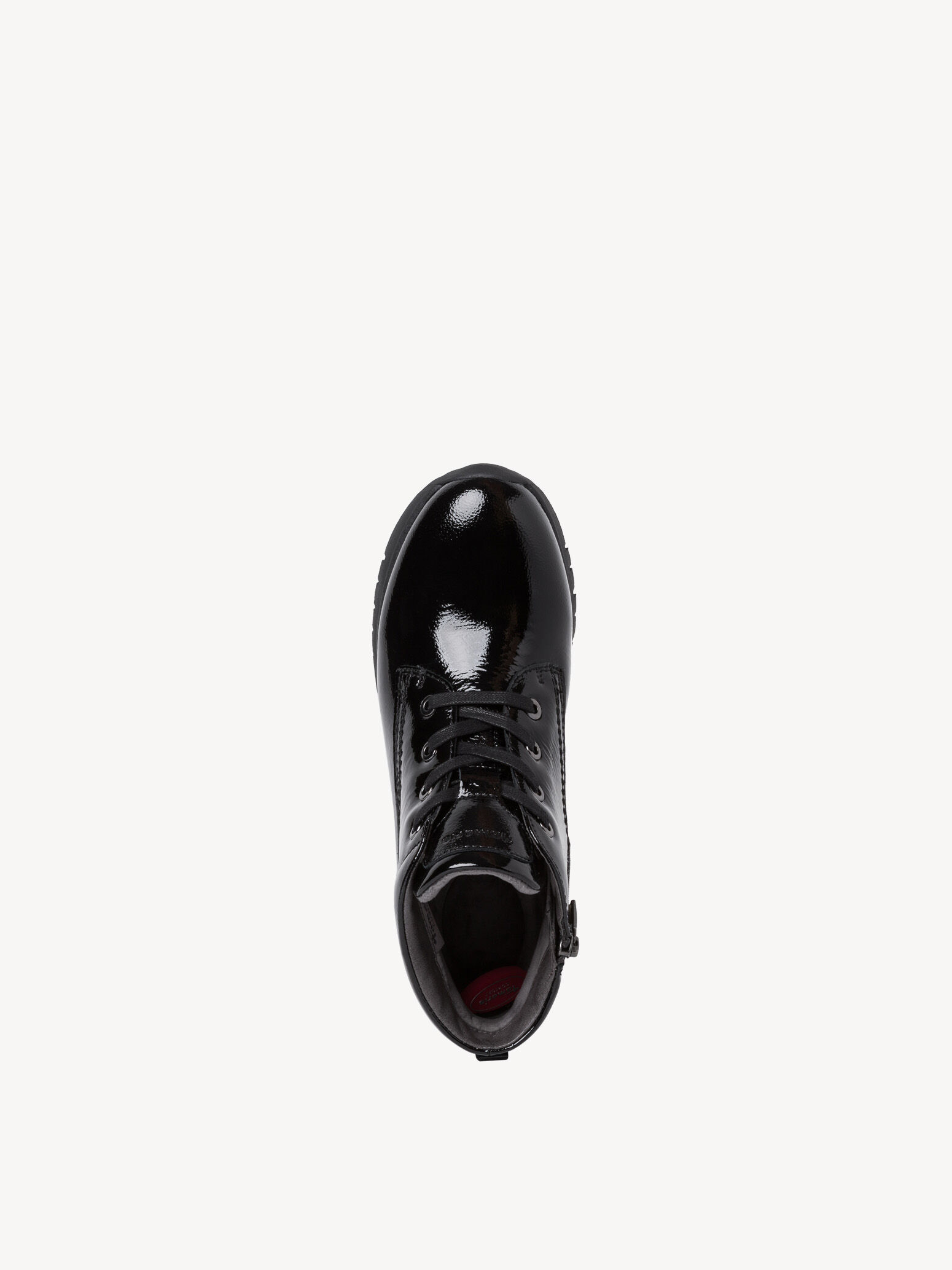 Bottine en cuir - noir