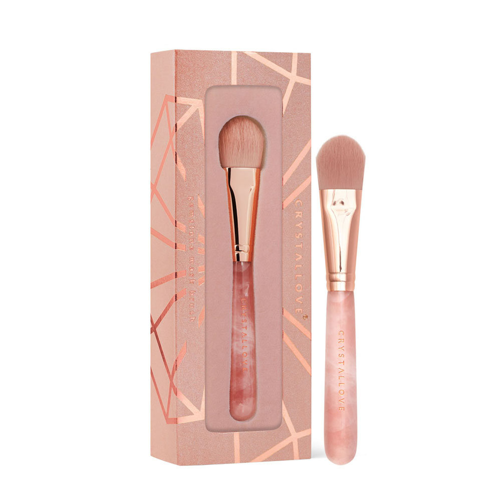 crystallove CRYSTALLOVE Rose quartz mask brush Make up