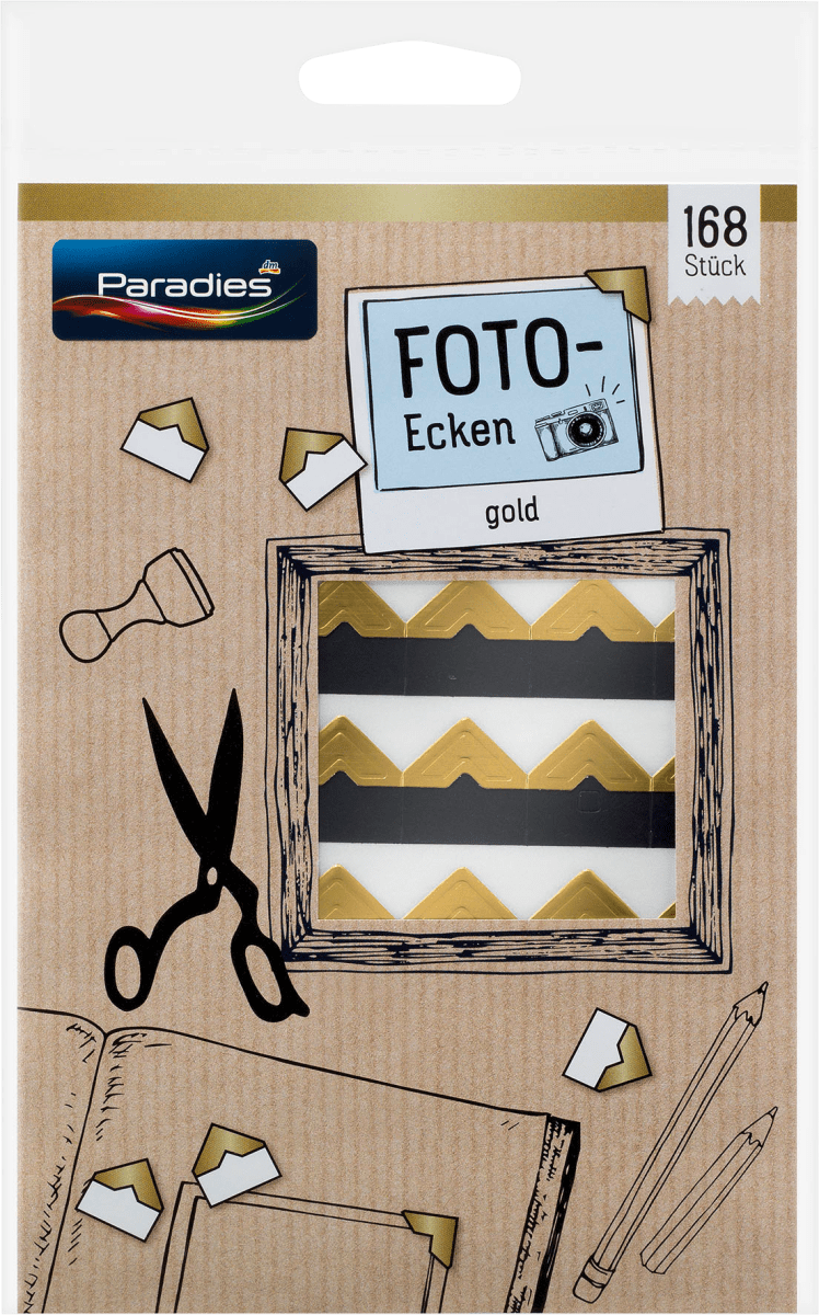 Fotoecken gold, 168 St