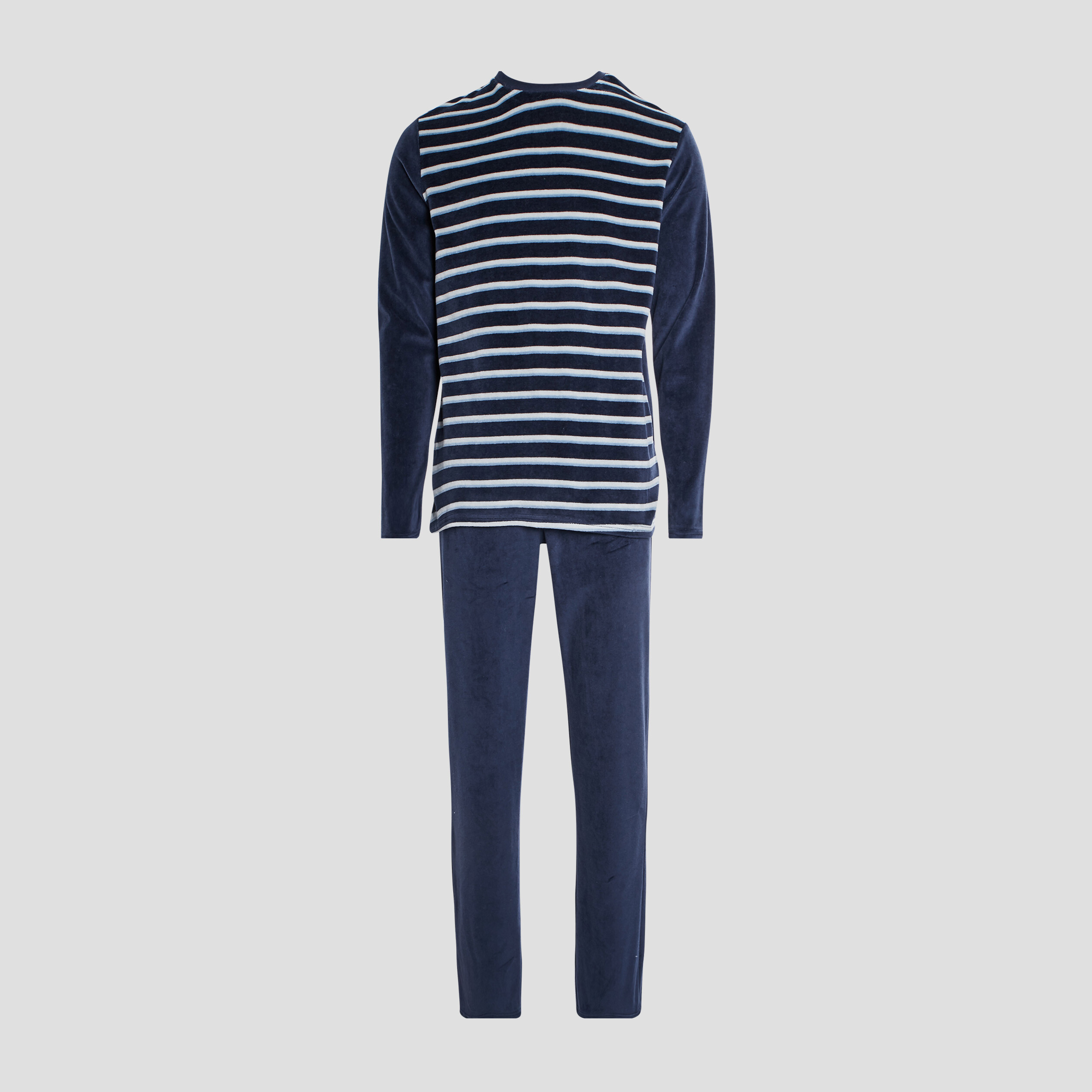 Ensemble pyjama 2 pièces bleu homme | La Halle