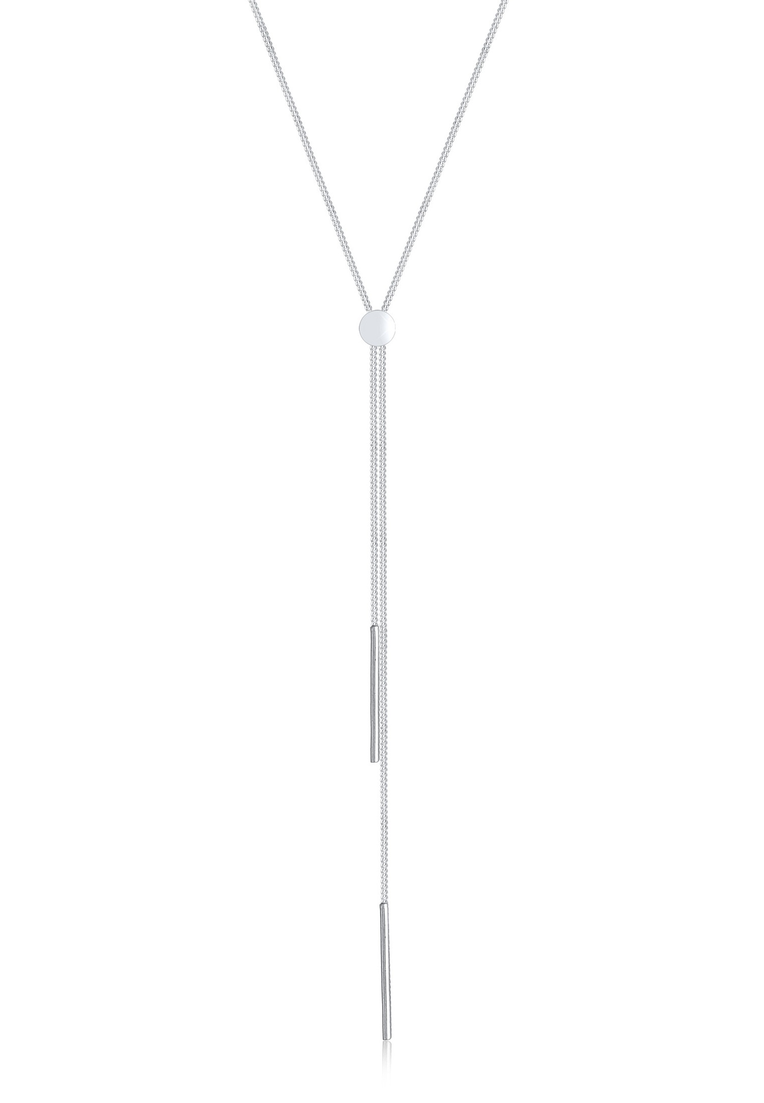Elli Halskette Y-Kette Geo Stab Minimal 925 Silber