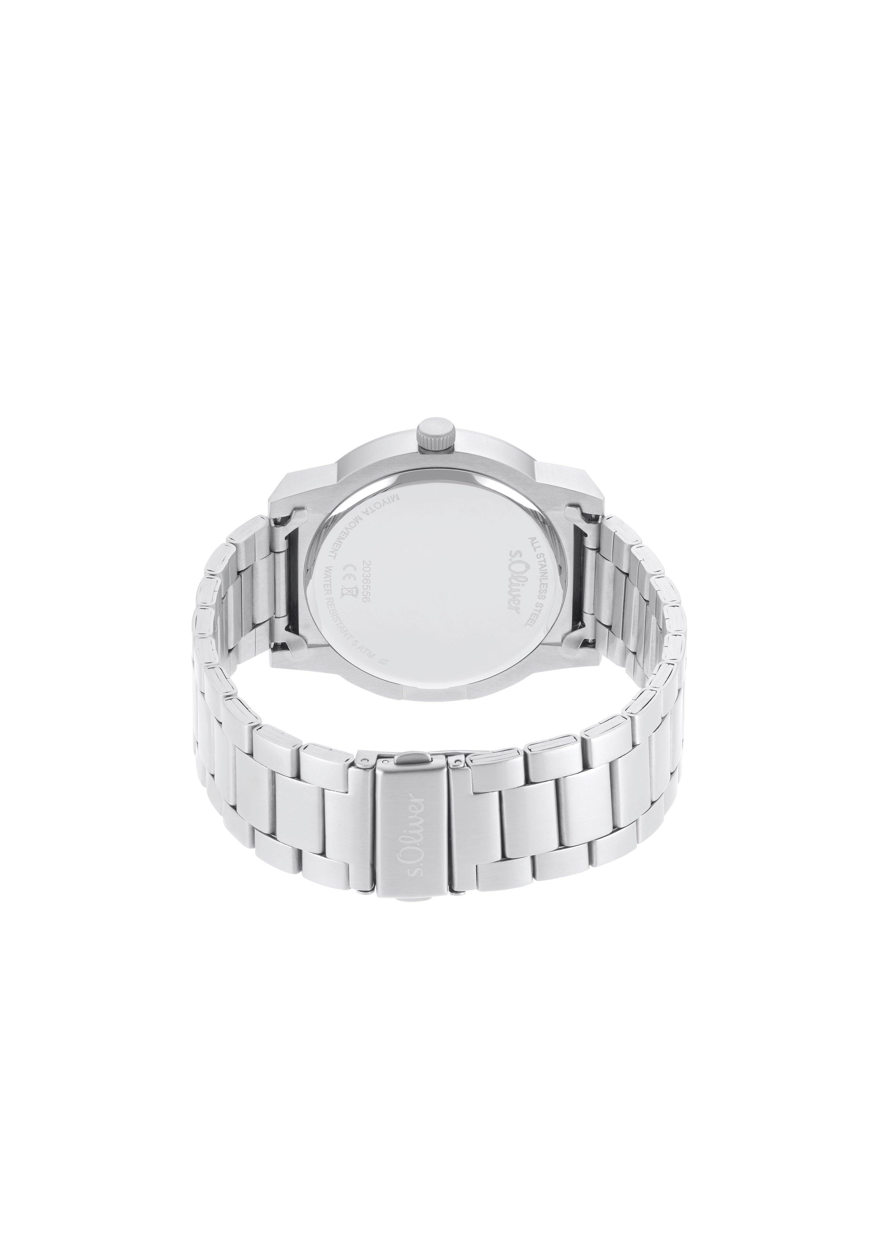 Armbanduhr mit Metallband  6008982-92B0