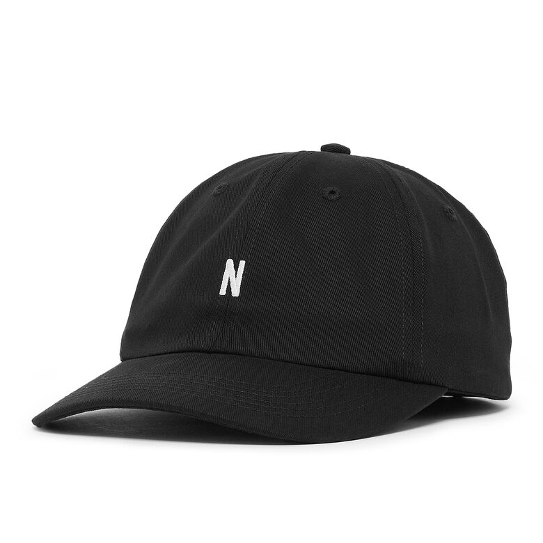 Norse Projects Twill Sports Cap Black