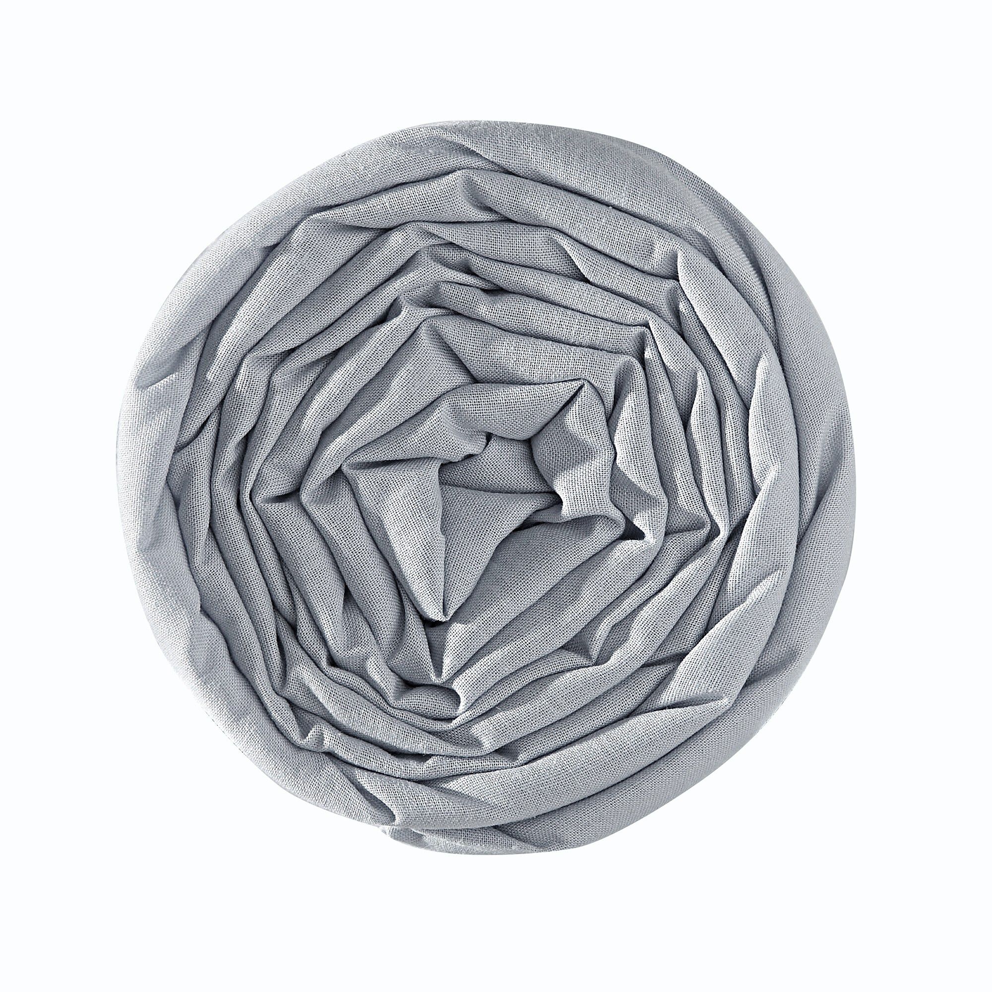 Drap-housse irrétrécissable uni coton