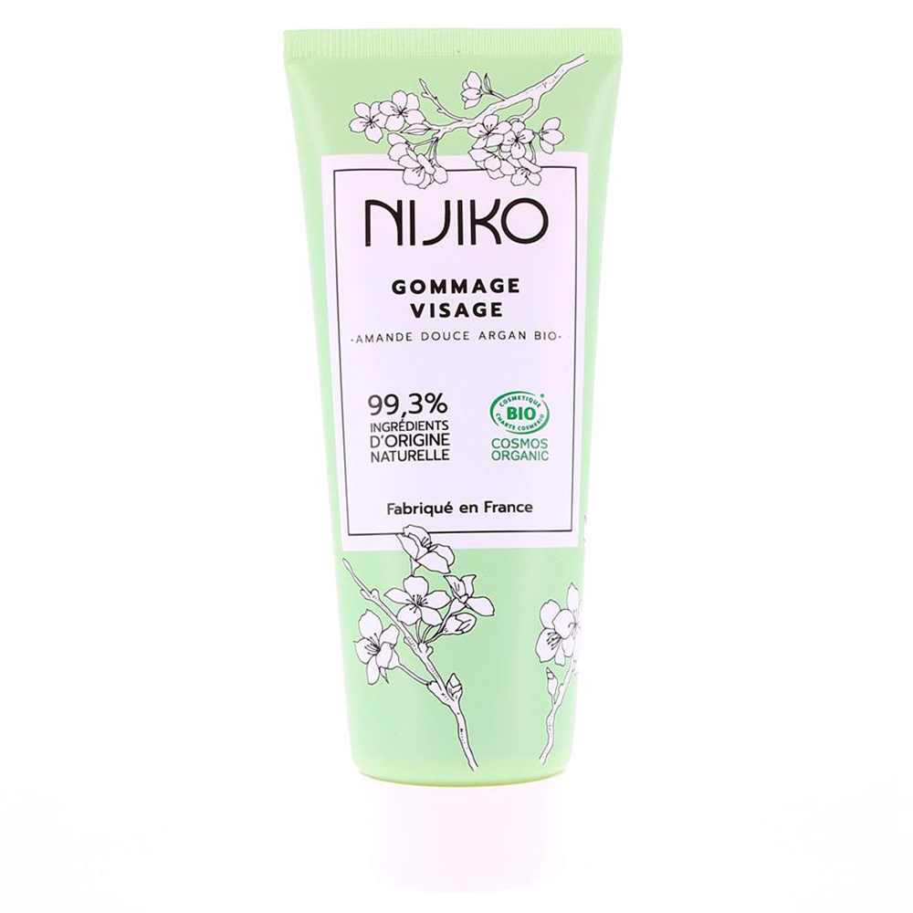 nijiko Gommage Visage Bio - Peau Normale à Sèche Exfoliant et gommage