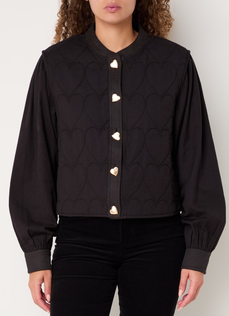 Chaqueta Patty de Fabienne Chapot en mezcla de algodón orgánico con bolsillos laterales.
