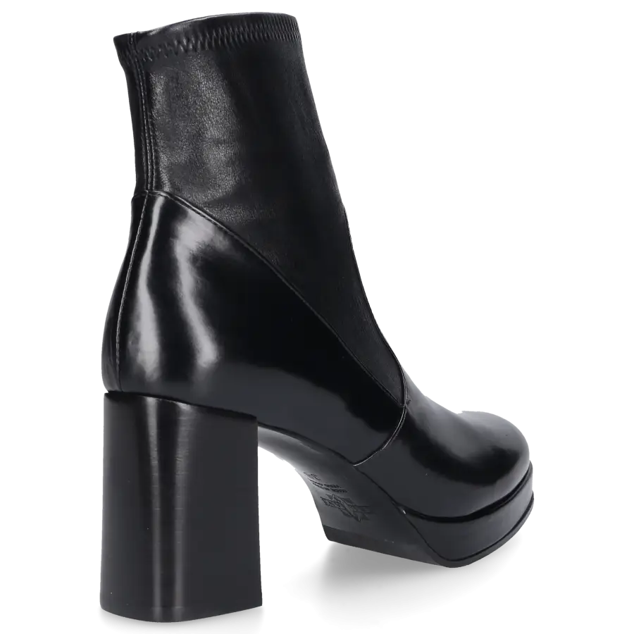 Truman's - Plateaustiefeletten 8242 Nappaleder - schwarz
