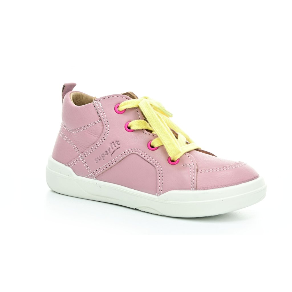 Superfit Superfree Nappa Rose/Gelb Barfußschuhe