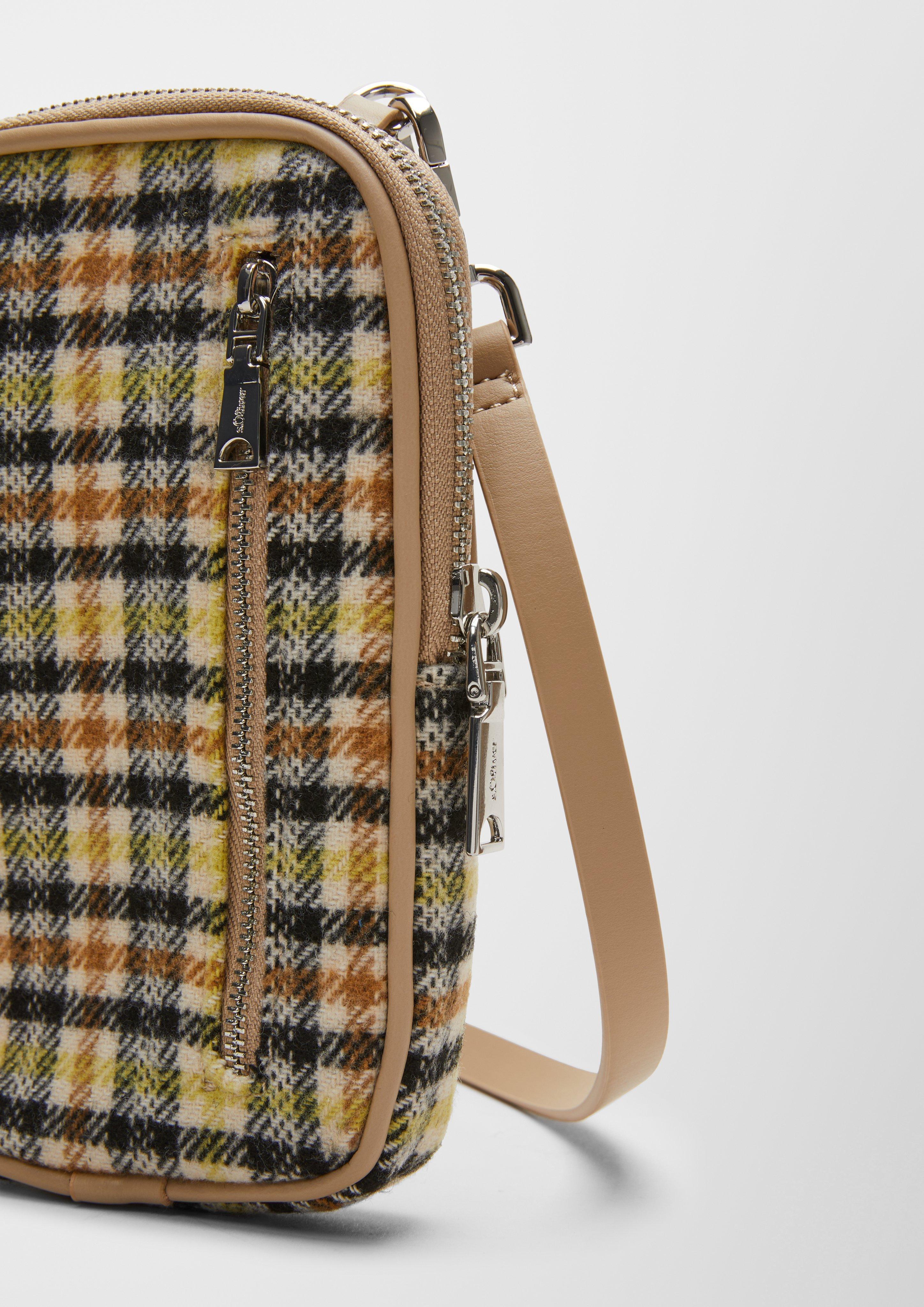 Handytasche in karierter Musterung  2122238-99N2