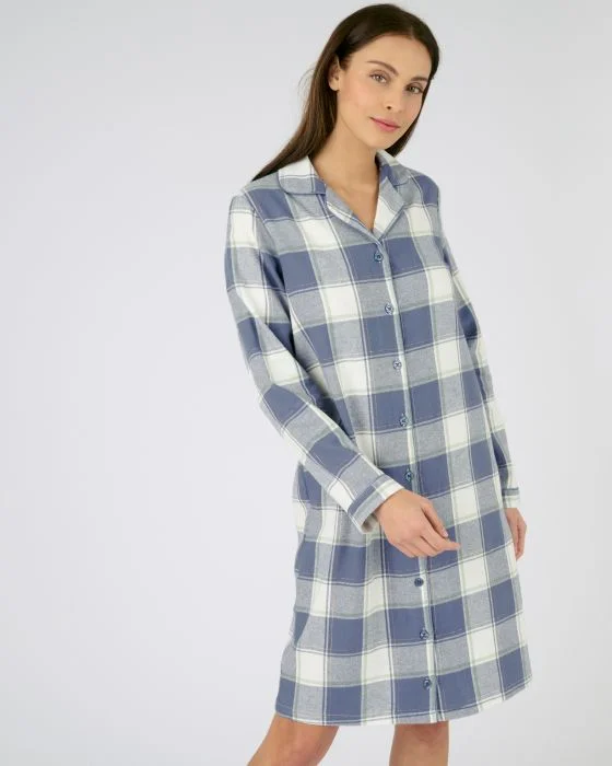 Liquette flanelle coton imprimée