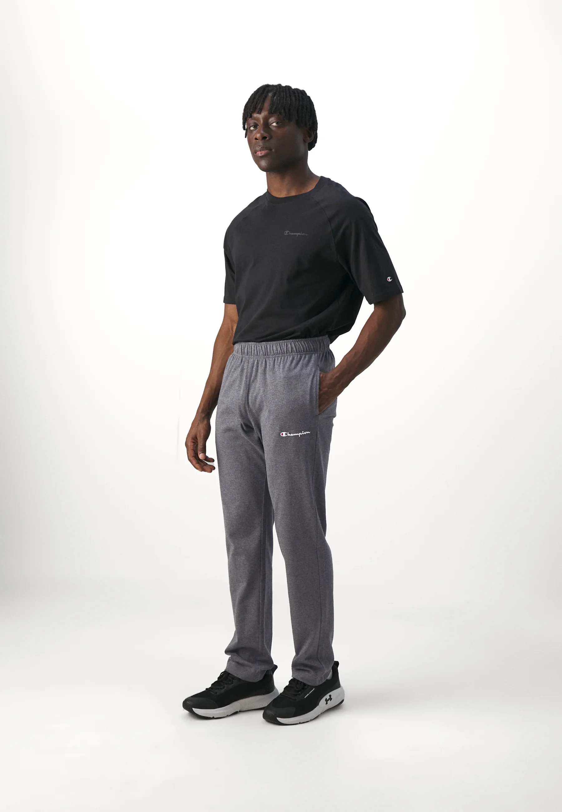 Champion PANTALÓN CLÁSICO DE BAJO RECTO - Pantalones deportivos