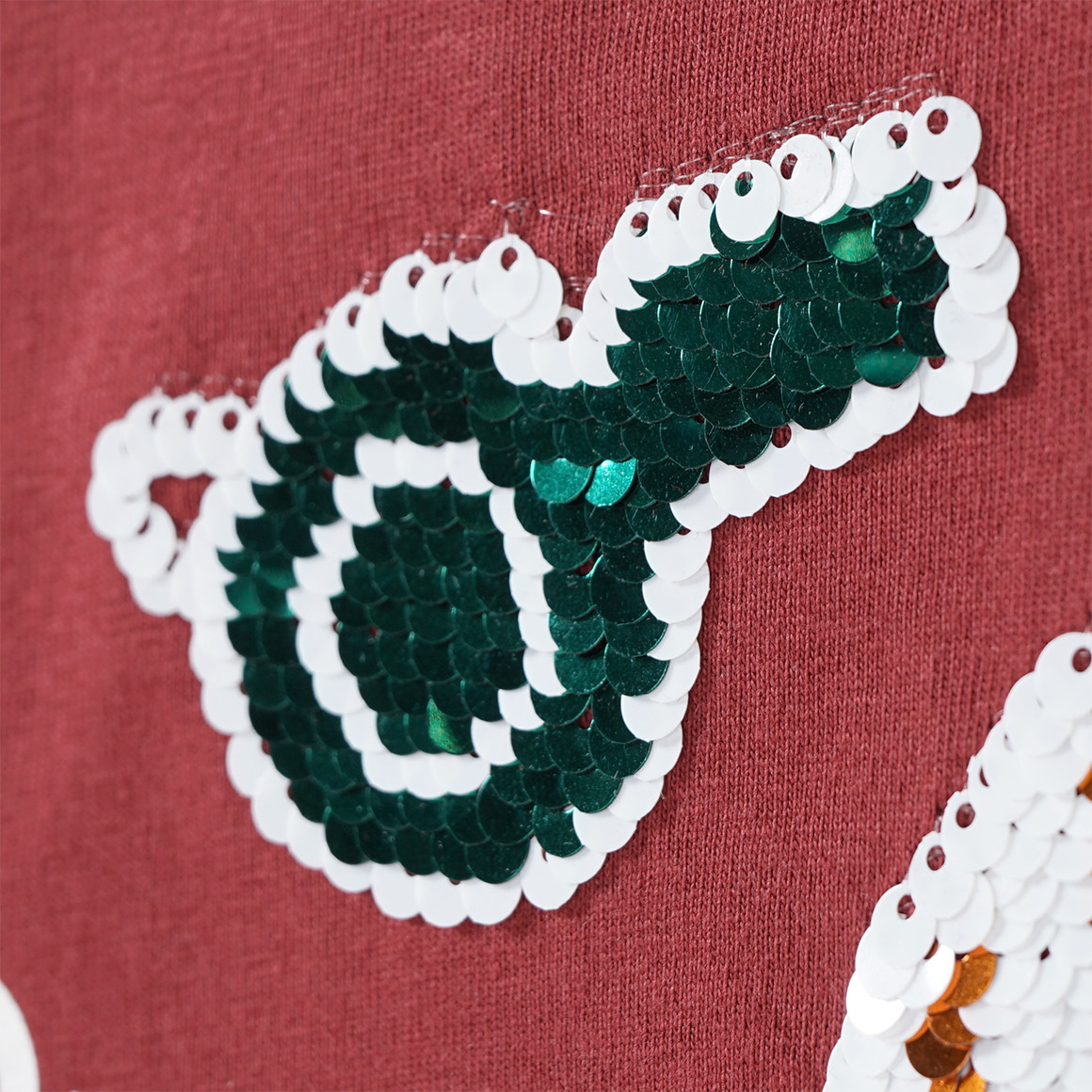 Jungen Langarmshirt mit Wendepailletten