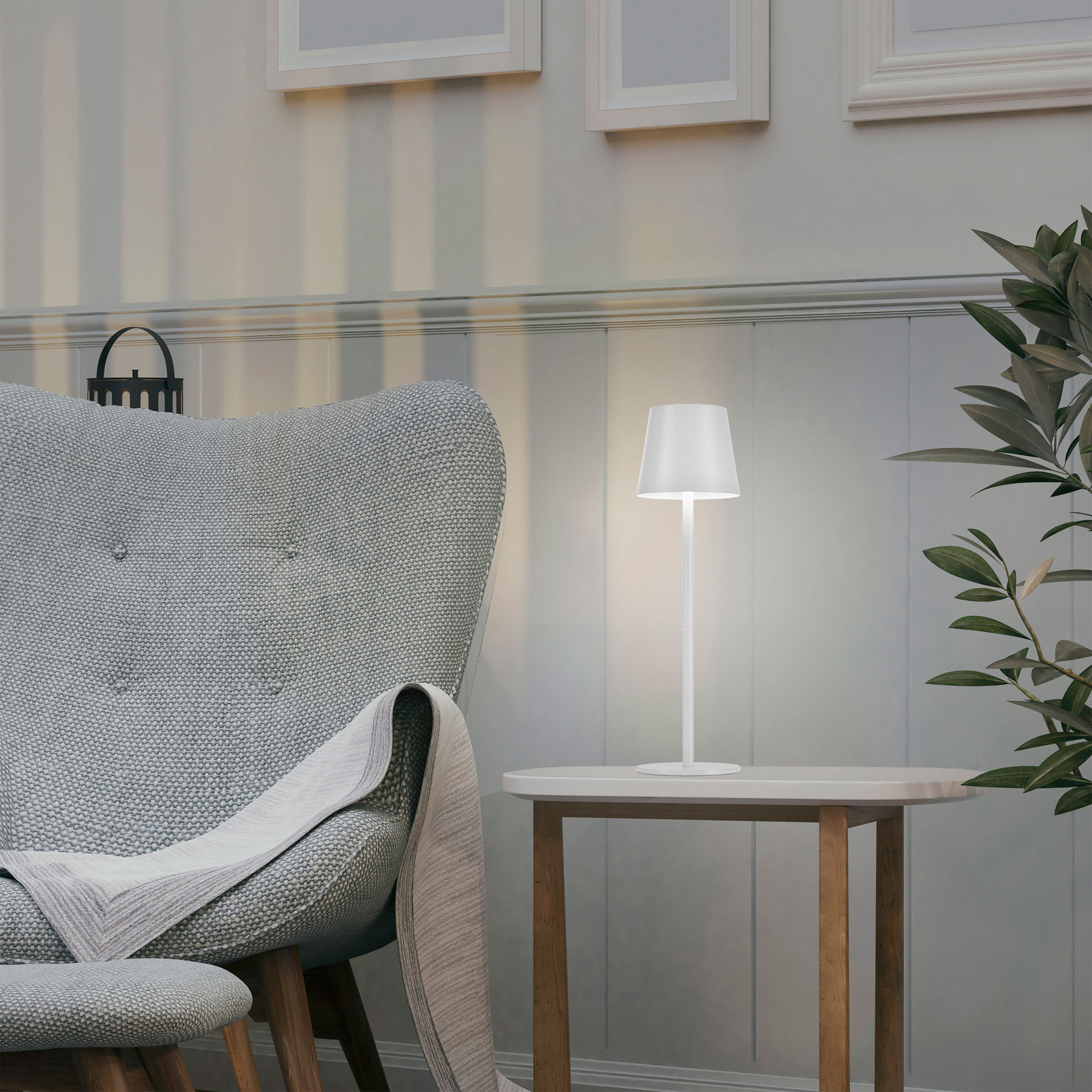 JUST LIGHT.LED-Akku-Tischleuchte 1flg