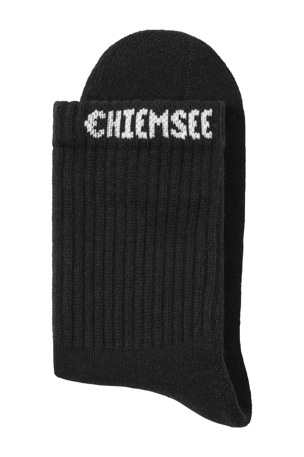Chiemsee  Socken - Schwarz - Unifarben